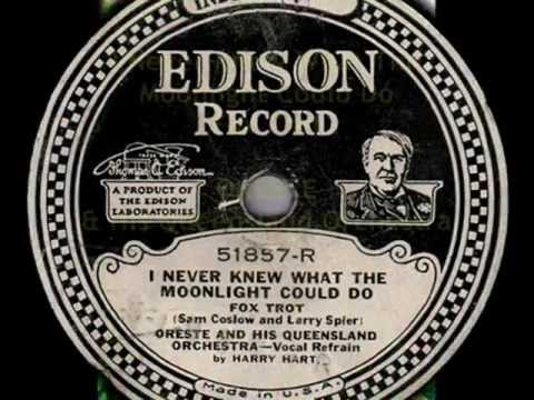 Oreste & His Queensland Orch. - I Never Knew What a Moonlight Could Do, 1926