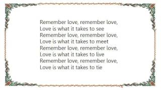 John Lennon - Remember Love Lyrics