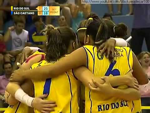 Superliga Feminina de Volei 2011/2012 - Rio do Sul 3 x 0 São Caetano