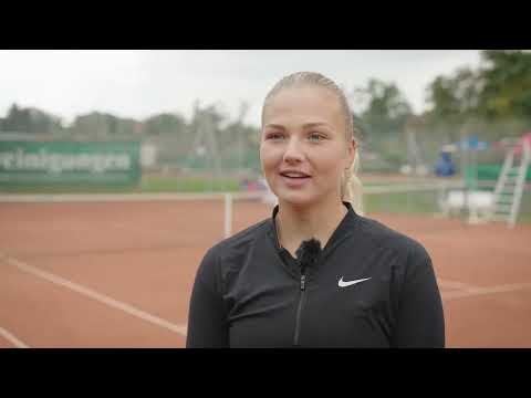 Jenny Dürst Freie Fahrt für ihre Tenniskarriere 1080p