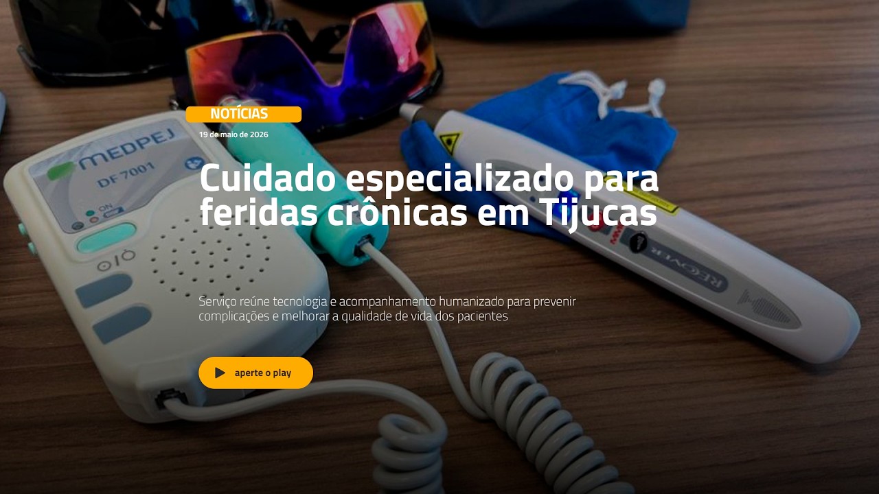 DIRETO DA REDAÇÃO | Cuidado especializado para feridas crônicas em Tijucas