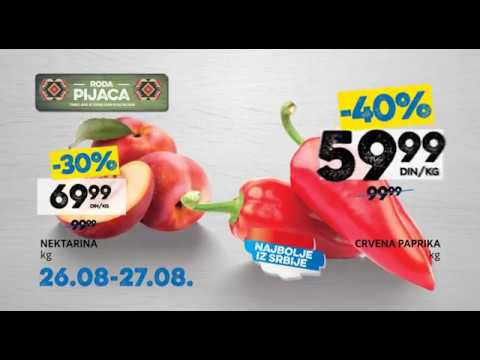 Roda pijaca 26 - 27.08.2017.