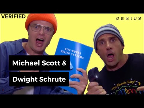 Michael Scott and Dwight Schrute “Straight Outta Scranton” Official Lyrics & Meaning | Verified