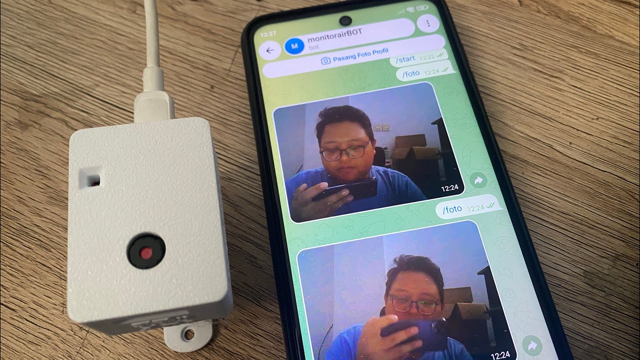 ESP32 Cam Kirim Foto Ke Telegram 
