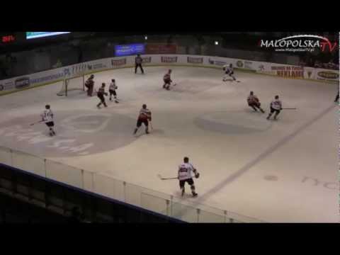 27 kolejka PLH: GKS Tychy - Comarch Cracovia 8:5 skrót