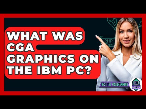 What Was CGA Graphics On The IBM PC? - Next LVL Programming