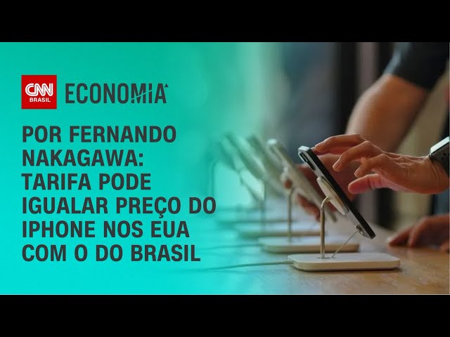 Tarifaço pode tornar iPhone nos EUA tão caro como no Brasil; entenda | CNN 360°