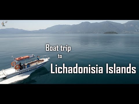 Boat trip to Lichadonisia islands - 4K