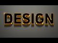 3d Logo Design In Photoshop Making A Logo In Photoshop 3d Graphic Design In Photoshop