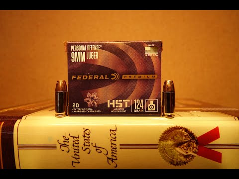 Federal Premium HST 124 Grain 9mm Review \u0026 Testing