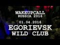 Приглашение Wake Up Call на концерт в Wild Club 01/04/2016 