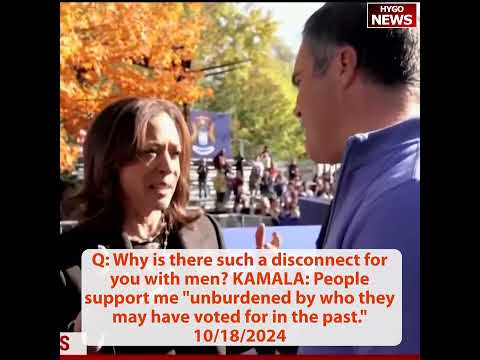 Is she drunk? Q: differently than Biden? KAMALA: VPs not critical of their presidents