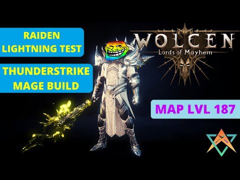 Wolcen: Lords of Mayhem Thunderstrike Mage Build lvl 187 Test