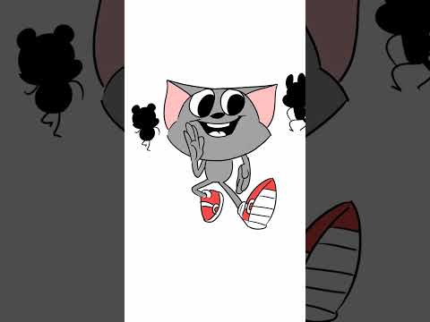 Mila runs like sonic ⚡⚡⚡ #shorts #animation