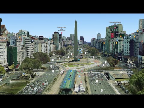 Explorando la Avenida 9 de Julio de Buenos Aires | Guía Detallada y Mapa Interactivo