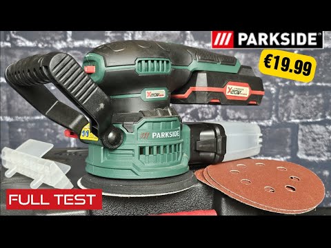 Miniatura del vídeo: prueba de lijado con Parkside PAEXS 20-Li B2 (Ø125)