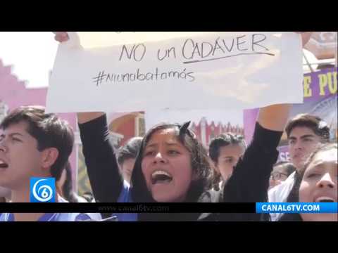 Estudiantes poblanos exigen justicia y seguridad a Miguel Barbosa