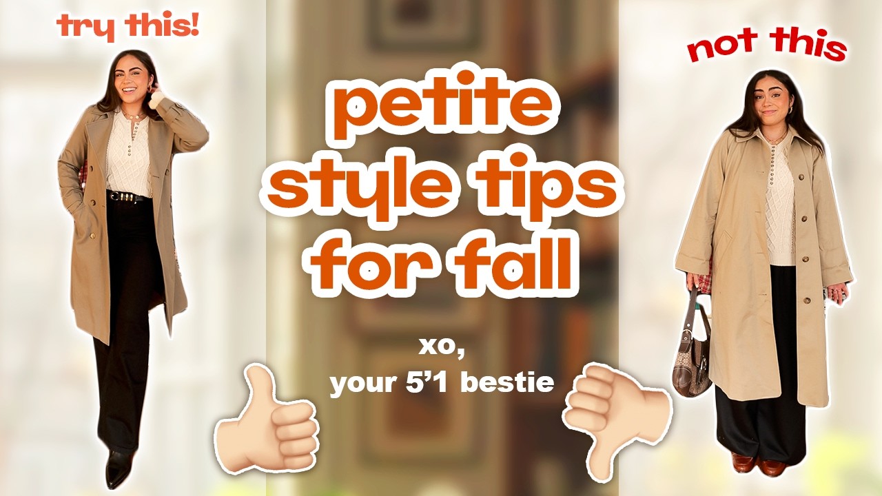 PETITE GIRL'S GUIDE TO STYLISH + COZY FALL OUTFITS THAT ACTUALLY FIT