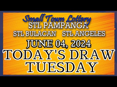 STL BULACAN, STL PAMPANGA, STL ANGELES RESULT TODAY DRAW  JUNE 04, 2024