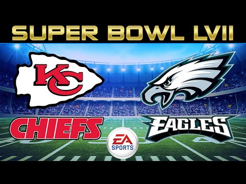 2023 NFL Super Bowl LVII 🏈 Kansas City Chiefs vs. Philadelphia Eagles [Full Game Sim]