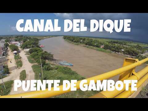 PASANDO POR EL  PUENTE DE  GAMBOTE