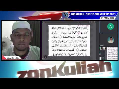 LIVE-040422 : 3T Quran (Episod 2)