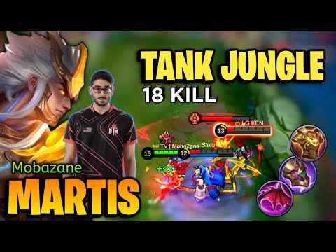 Martis Tank Jungle Build [ Martis Best Build Top Global ] By Mobazane -  Mobile Legends