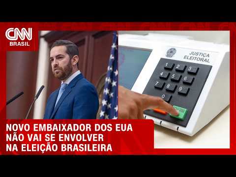 “Não me envolverei na eleição do Brasil”, diz nomeado de Trump para embaixada | Bastidores CNN