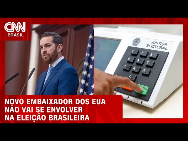 “Não me envolverei na eleição do Brasil”, diz nomeado de Trump para embaixada | Bastidores CNN