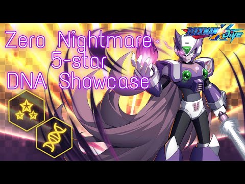 Zero Nightmare 5* Max DNA showcase | ROCKMAN X DiVE