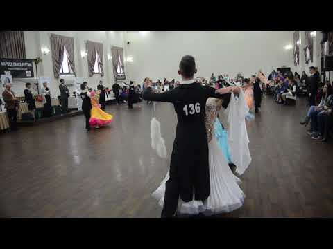 Lonca Andrei si Mesesan Daria Napoca Dance Festival Open Basic Standard 14-15 ani