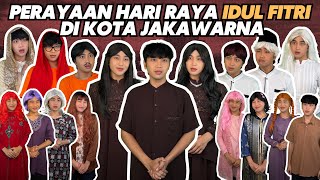 Download lagu PERAYAAN HARI RAYA IDUL FITRI DI KOTA JAKAWARNA mp3