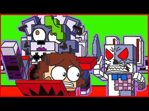 Sorry Sonic Baby ... RUN NOWWW !!!! Roxy Suit Up -FNAF Security Breach Minecraft vs Sonic Animation