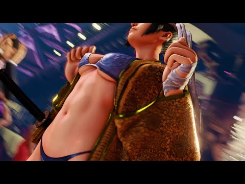 IBUKI (Ronin Barefoot) vs KEN (Story) - CPU vs CPU - Street Fighter V Champion Edition MOD