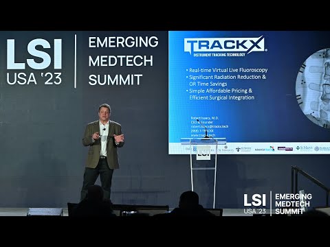 Robert Isaacs Presents TrackX Technology at LSI USA ‘23