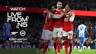 NWANERI AND SAKA SEAL THE WIN | Arsenal 2-0 Brighton | LIVE FROM N5 | | Post-match reaction