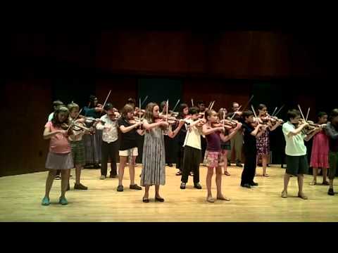 Suzuki Viola Choir: "Long Long Ago" and Variation