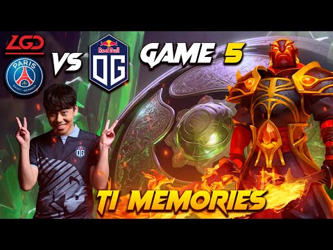 [TI8 Memories] ANA Ember Spirit - OG vs LGD game 5 - Dota 2 The International 2018