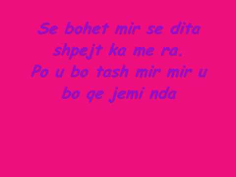 Criminoso ft Master Max - Tlutem shko  (New song 201o) with lyrics ( me text )