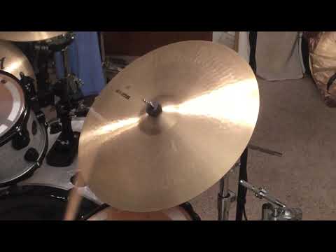 FABULOUS 1981 20" PAiSTe SOUND CREATION BRIGHT RIDE CYMBAL image 8