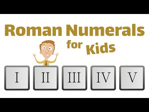 Roman Numerals For Kids | Elementary Math Lesson