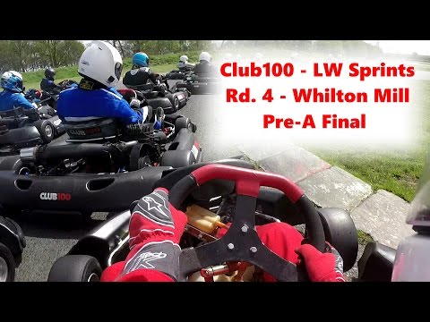Club100 LW Sprints 2016 - Rd. 4 Whilton Mill - Pre A Final