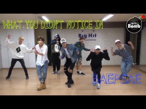 JIMIN VERY COOL GUY?! What you didn't notice in BTS' "Baepsae" Dance Practice