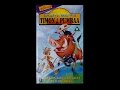 Digitized Opening To Around The World With Timon Pumbaa UK VHS