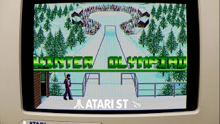 Winter Olympiad '88 - Atari ST (1988) longplay
