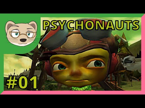 Let's Play Psychonauts Part 1 — Psychotic-Nauts — Yahweasel