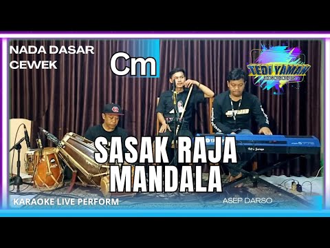 Sasak raja mandala karaoke - Asep darso nada cewek Cm versi pop sunda