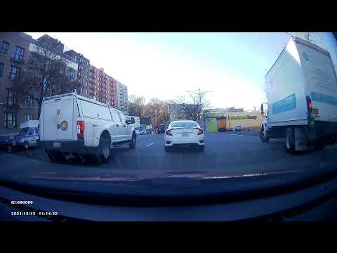 Driving from East Fordham Bronx to W 207th St Inwood NY 12/13/2021