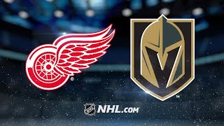 Zetterberg, Red Wings hand Golden Knights first loss