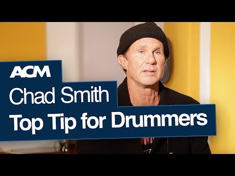 Chad Smith's TOP TIP for DRUMMERS